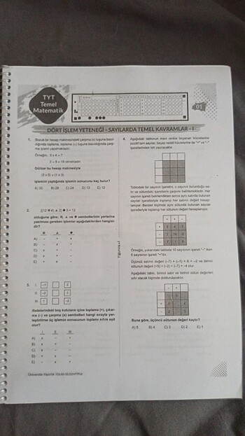 test okul tyt matematik