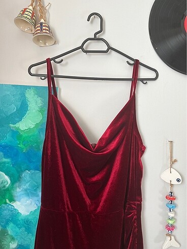 Zara kırmızı mini elbise
