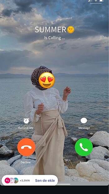 Yandan bağlamalı etek(satıldı)