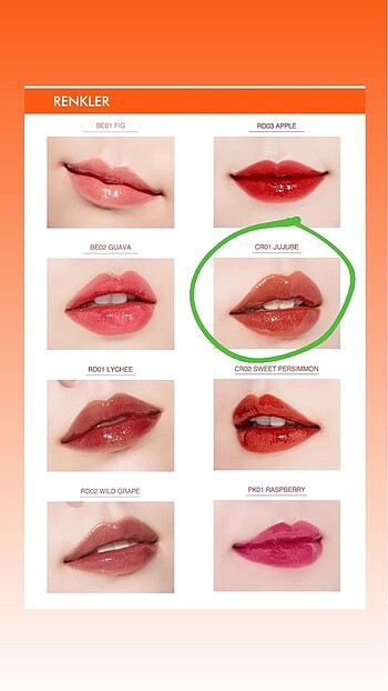  Beden pembe Renk missha juicy pang sparkling tint cr01