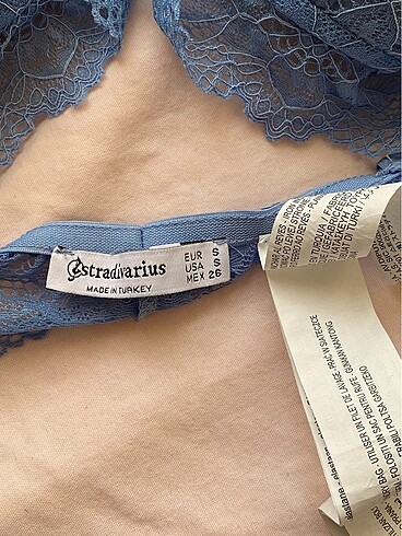s Beden stradivarius dantelli bralet