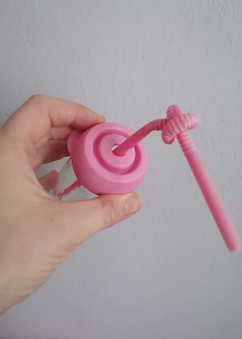 Pastel Pembe büyük Beslenme Kutusu - Görsel 8