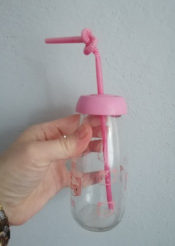 Pastel Pembe büyük Beslenme Kutusu - Görsel 11