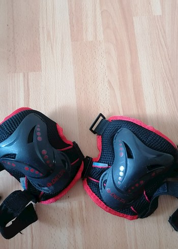 Kırmızı Siyah bisiklet, skoter Diz Koruyucu - Görsel 2