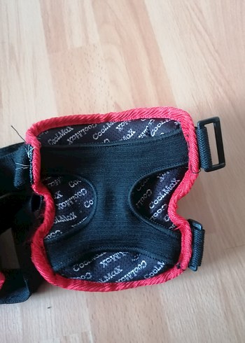 Kırmızı Siyah bisiklet, skoter Diz Koruyucu - Görsel 8