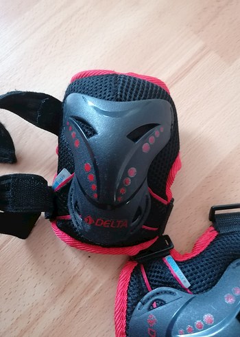 Kırmızı Siyah bisiklet, skoter Diz Koruyucu - Görsel 6