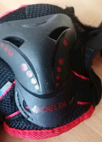 Kırmızı Siyah bisiklet, skoter Diz Koruyucu - Görsel 4