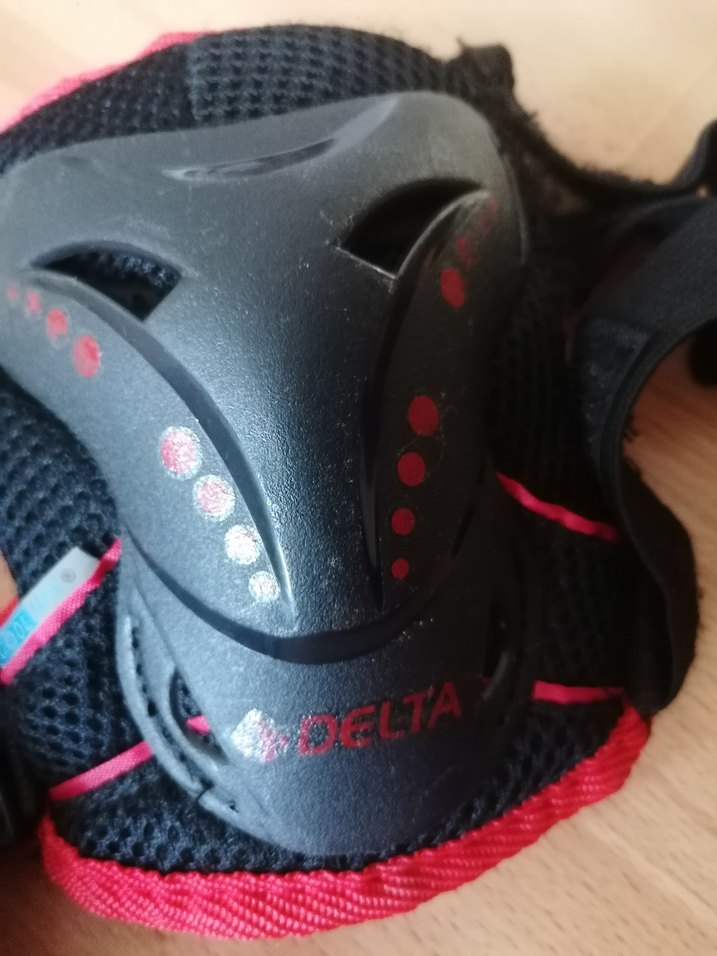 Kırmızı Siyah bisiklet, skoter Diz Koruyucu - Görsel 4