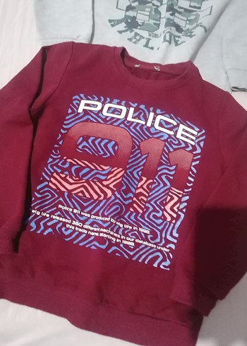 Erkek Çocuk Renkli Baskılı Sweatshirt - Görsel 2