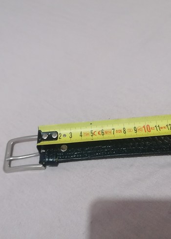 Siyah Minimalist Erkek cocuk Kemer - Görsel 5