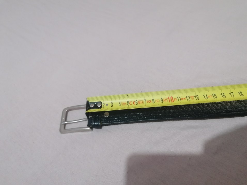 Siyah Minimalist Erkek  cocuk Kemer - Görsel 5