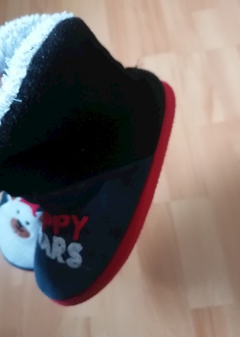 Erkek Çocuk Renkli Sıcak Ev Terliği - Görsel 4