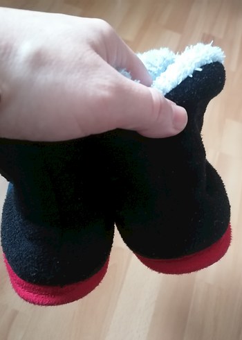 Erkek Çocuk Renkli Sıcak Ev Terliği - Görsel 7