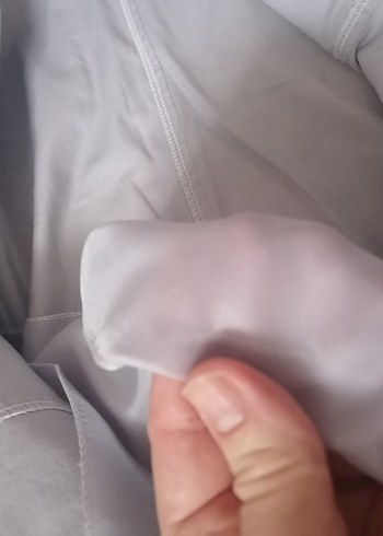 Düğmeli Bej uzun Kemerli Etek - Görsel 11