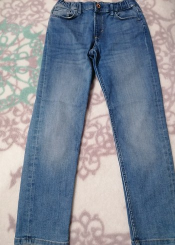 Gri Baskılı Erkek çocuk Sweatshirt ve Denim Pantolon - Görsel 15