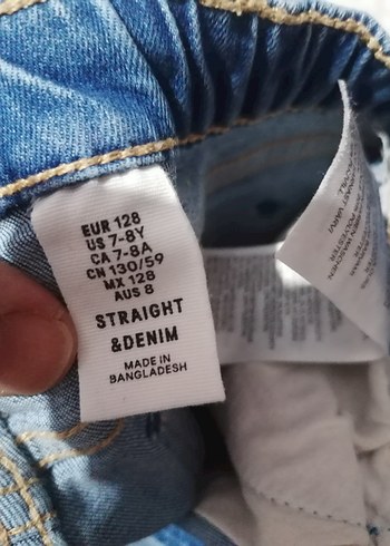 Gri Baskılı Erkek çocuk Sweatshirt ve Denim Pantolon - Görsel 14