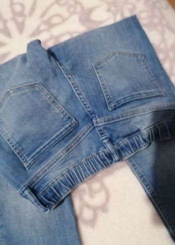 Gri Baskılı Erkek çocuk Sweatshirt ve Denim Pantolon - Görsel 11