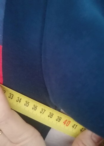 Tommy Cooper Baskılı Mavi Sweatshirt - Görsel 5