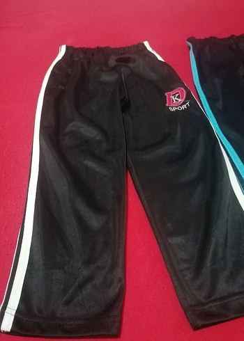 Siyah Erkek Çocuk Fermuarlı Eşofman Altı - Görsel 3