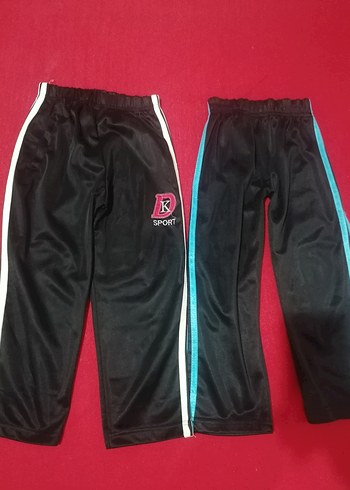 Siyah Erkek Çocuk Fermuarlı Eşofman Altı - Görsel 2