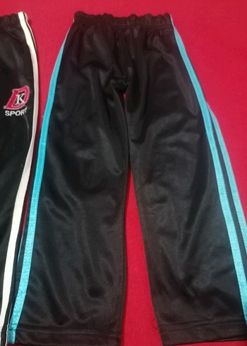 Siyah Erkek Çocuk Fermuarlı Eşofman Altı - Görsel 4