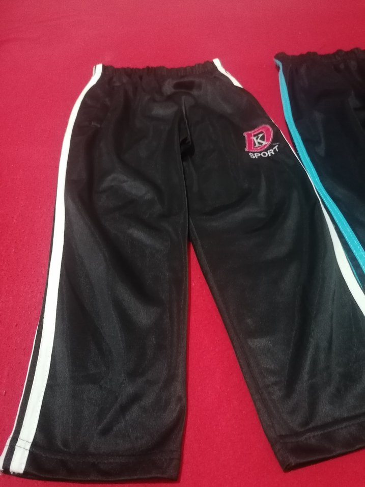 Siyah Erkek Çocuk Fermuarlı Eşofman Altı - Görsel 3