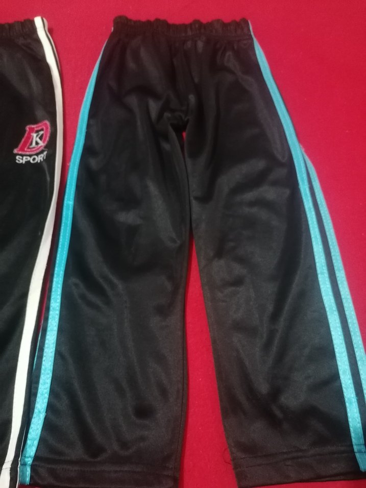 Siyah Erkek Çocuk Fermuarlı Eşofman Altı - Görsel 4