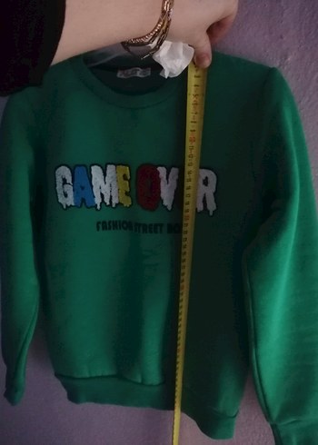 Erkek Çocuk Renkli Baskılı Sweatshirt - Görsel 2