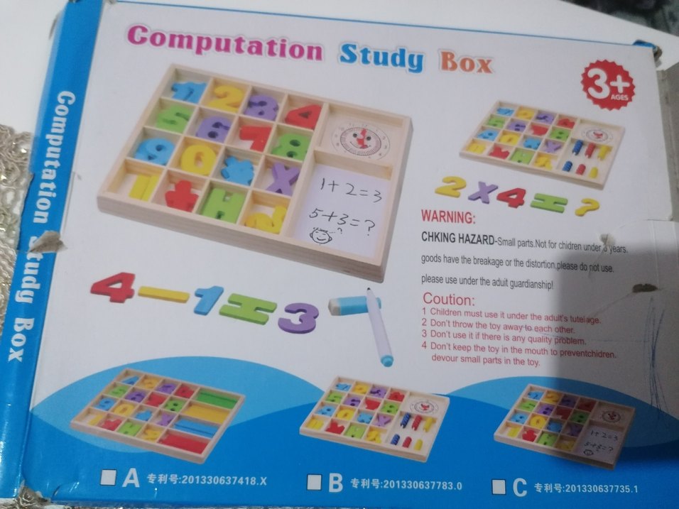 Renkli Ahşap Sayılar ve Çubuklar Eğitim Seti - Görsel 4