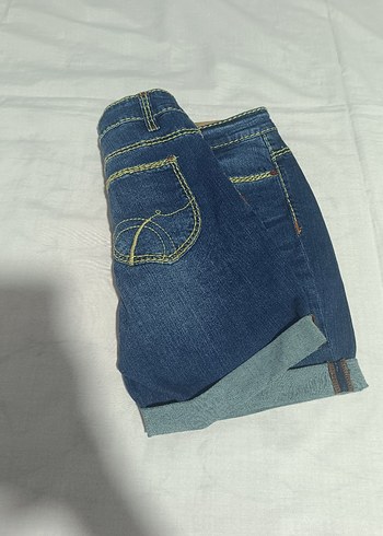 30 Beden mavi Renk Mini Denim kot Şort