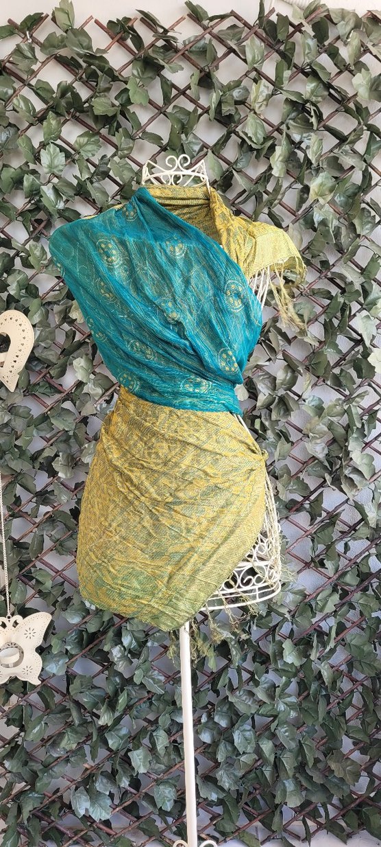 İpek Şal Büstiyer Pareo - Görsel 3