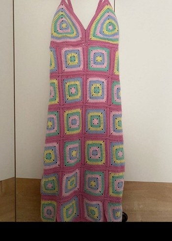 El Örgüsü Bohem Elbise - Görsel 2