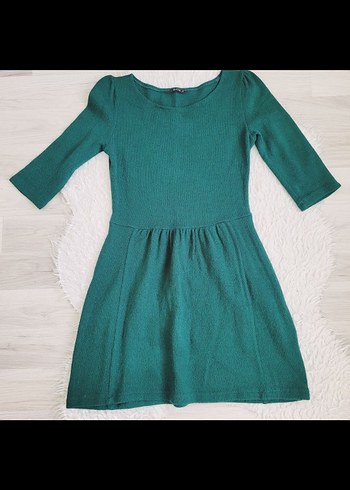 Yeşil Midi Kadın Günlük Elbise - Görsel 2