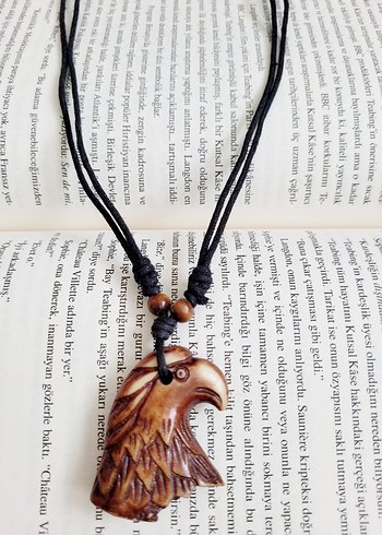 Kemik Kartal Bohem Kolye - Görsel 3