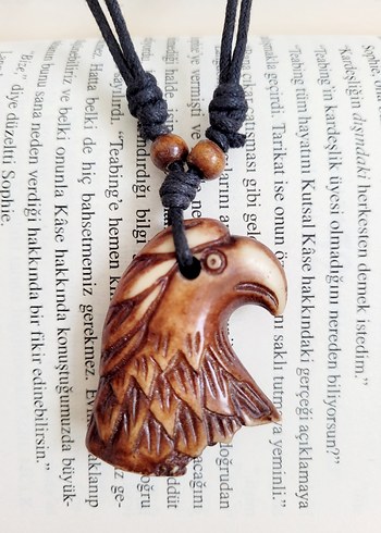 Kemik Kartal Bohem Kolye - Görsel 2