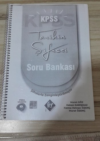 KPSS Tarih Sifresi Soru Bankası