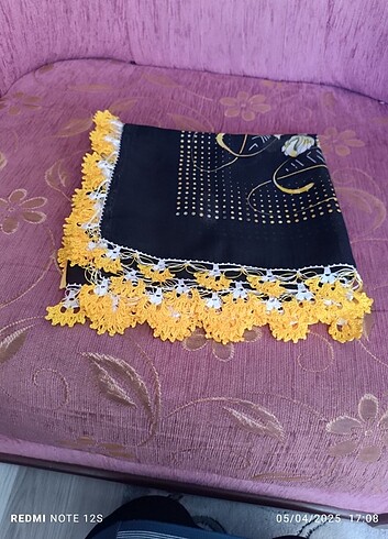 Tığ oyası yazma 