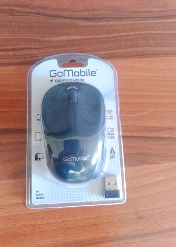 GoMobile Kablosuz Gri kablosuz Mouse