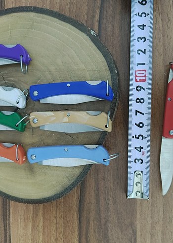 Renkli Katlanır Cep Bıçağı 1 Adet fiyatı - Görsel 3