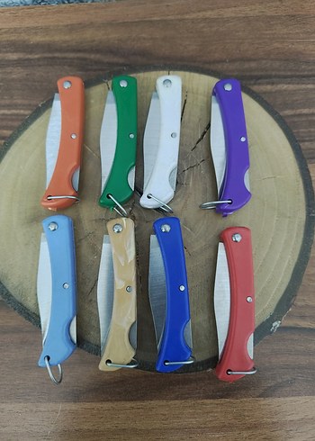 Renkli Katlanır Cep Bıçağı 1 Adet fiyatı - Görsel 4