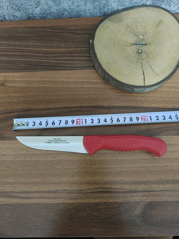 Kırmızı Saplı Renkli Bıçak ÖZPROX - Görsel 4