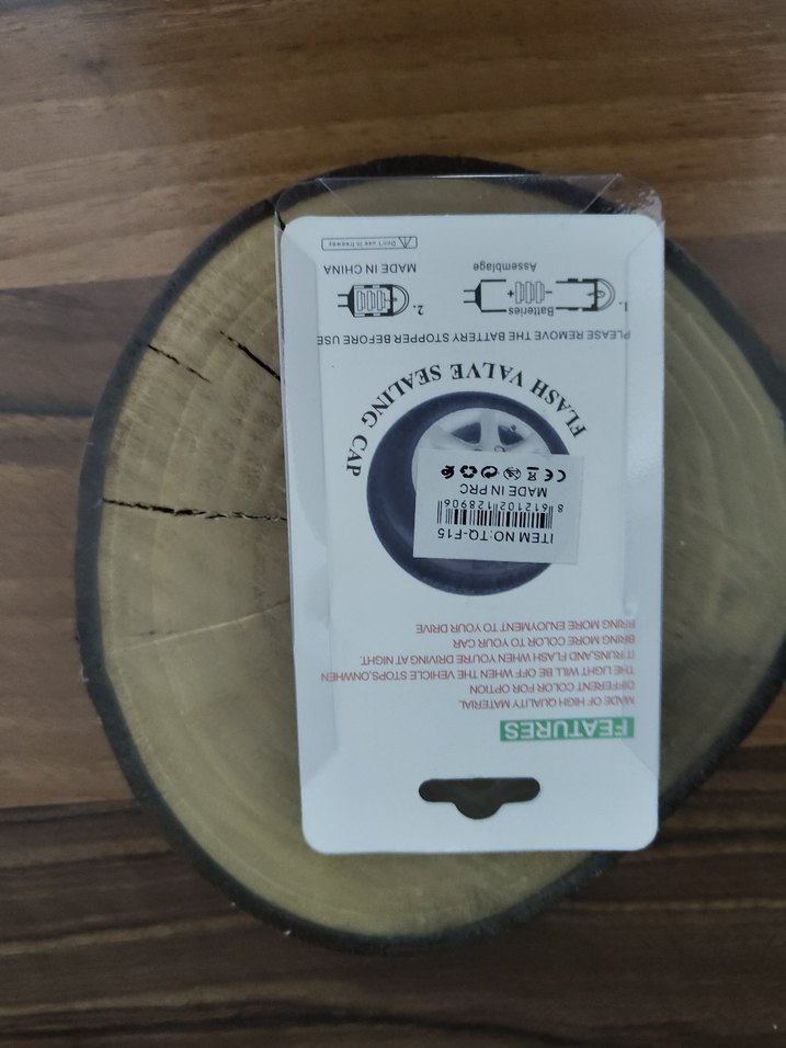 Fuji Yeşil Işıklı lastik sibob kapağı - Görsel 2