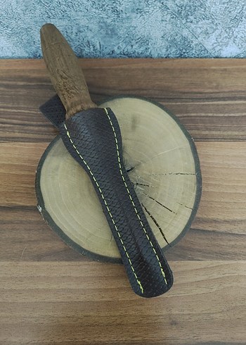Ahşap Saplı Maşat ve Deri Kılıfı - Görsel 3