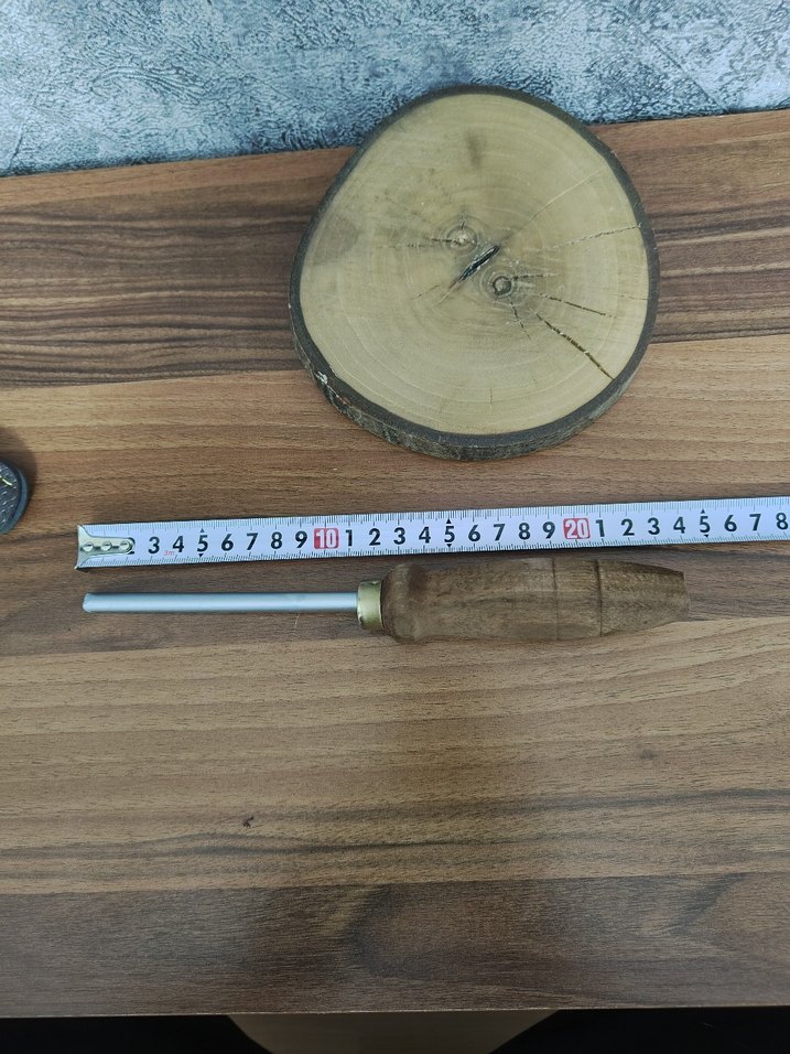 Ahşap Saplı Maşat ve Deri Kılıfı - Görsel 2