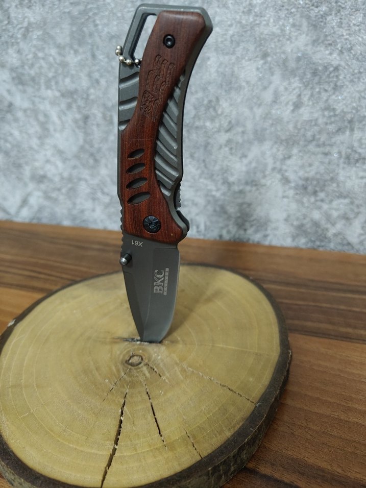 BKFC Kahverengi Katlanabilir Çakı - Görsel 3