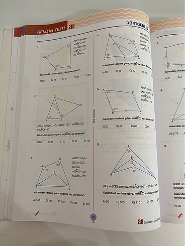  Beden Geometri test kitabı