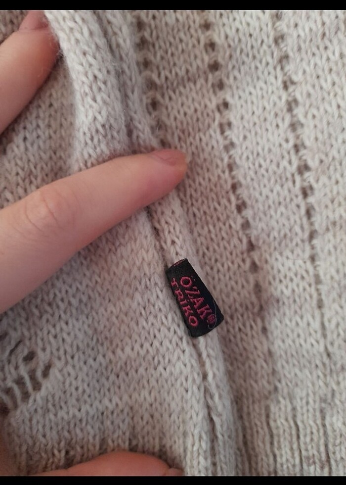 Kayık yaka kazak - Görsel 4