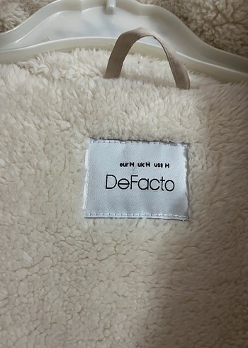 Kürklü Bej Kadın mont - Görsel 3