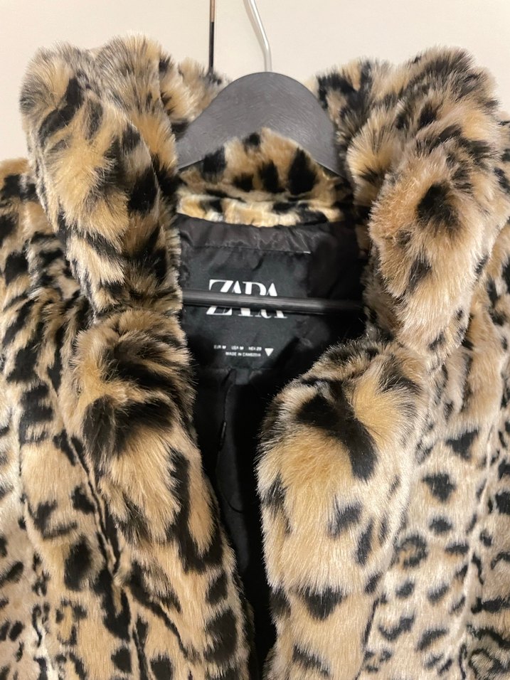 Zara leopar kürk - Görsel 2