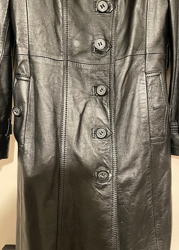 Derimod gerçek deri trençkot - Görsel 4